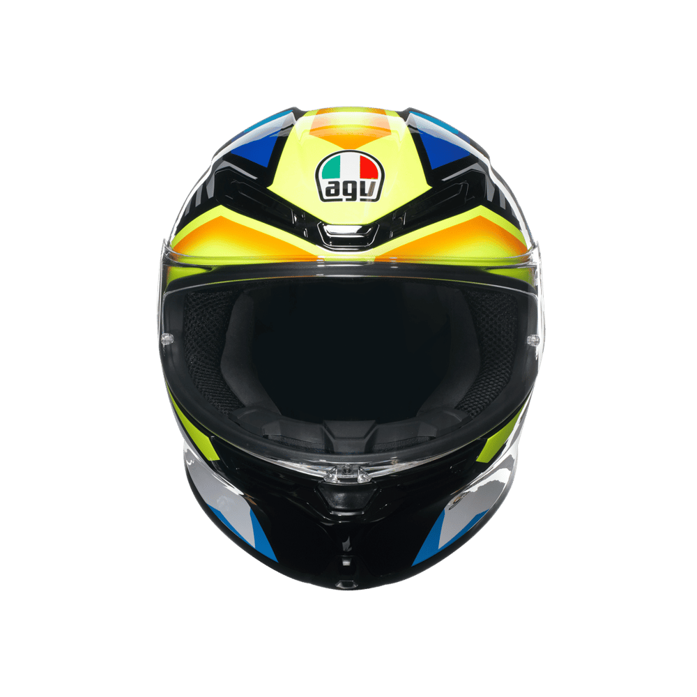 Agv Kask/K6 S Mplk Joan Blk Blue Ylw