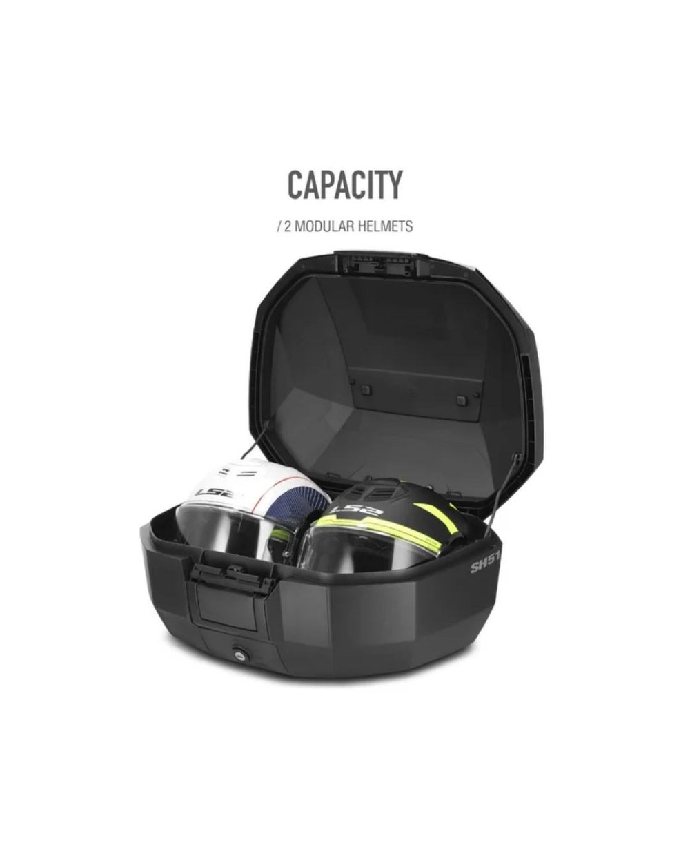 Shad SH51 Alüminyum Kapaklı Arka Çanta (Topcase) - 51 Litre - MotoDede