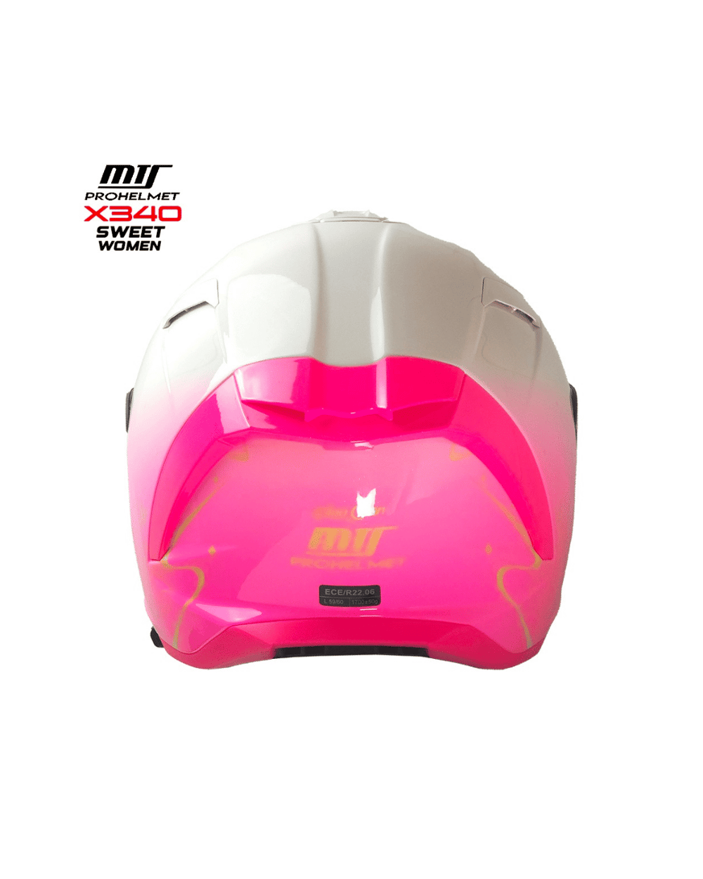 MTS Prohelmet X340 Sweet Women Tam-Yüz Motosiklet Kaskı - MotoDede