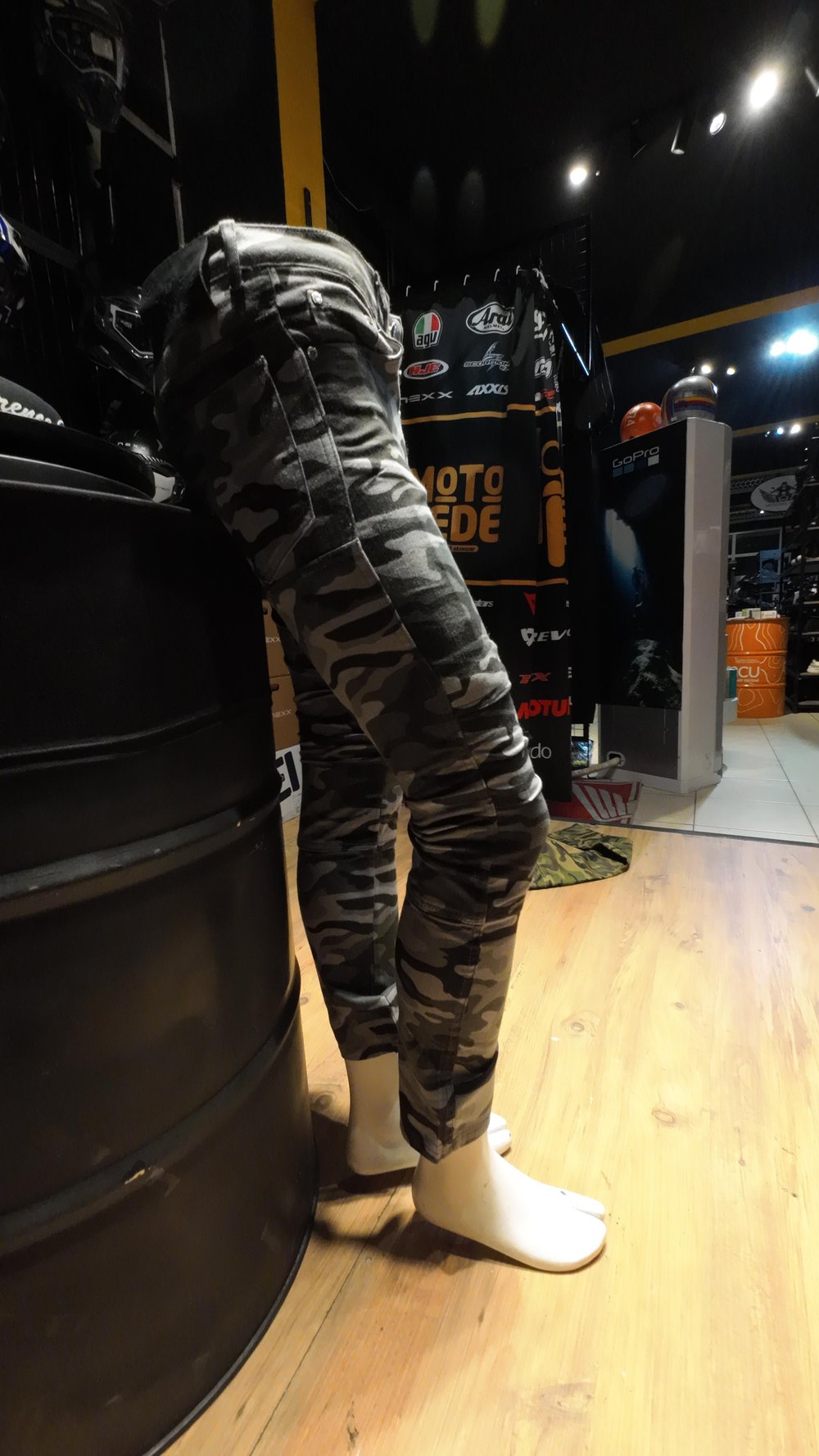 MOTOBIKE JEANS PNT/2003 KADIN GRİ KEVLAR PANTOLON