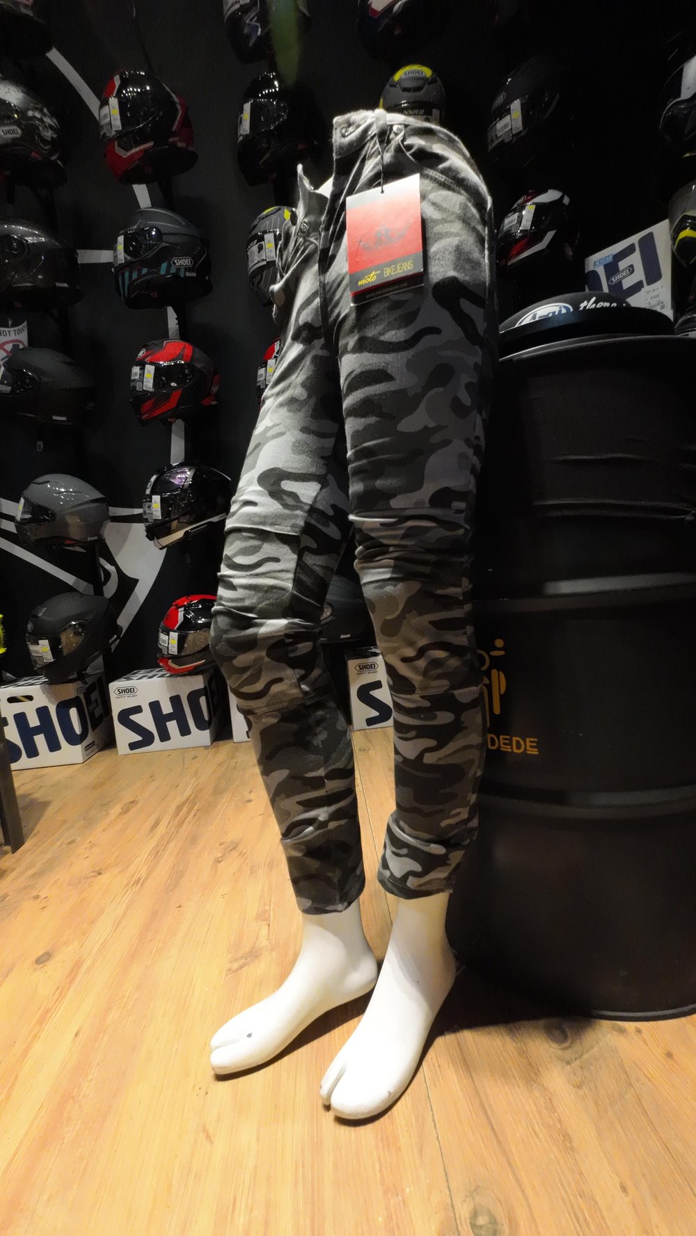 MOTOBIKE JEANS PNT/2003 KADIN GRİ KEVLAR PANTOLON