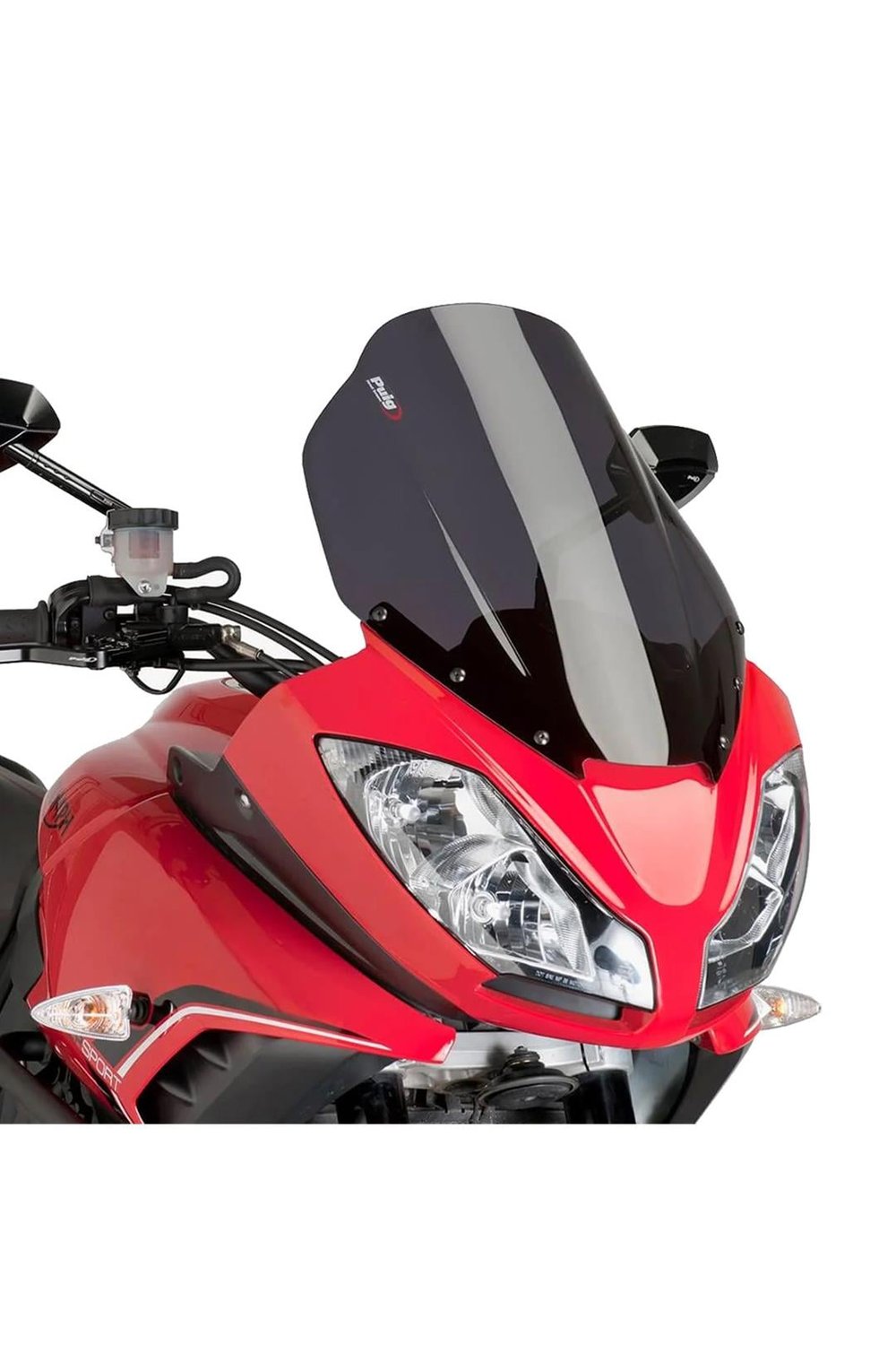 Puig 4359F Koyu Füme Touring Ön Cam - Triumph Tiger 1050 (2007-2013) Uyumlu