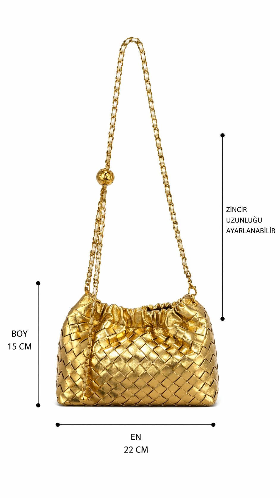 Botea Gold Çanta