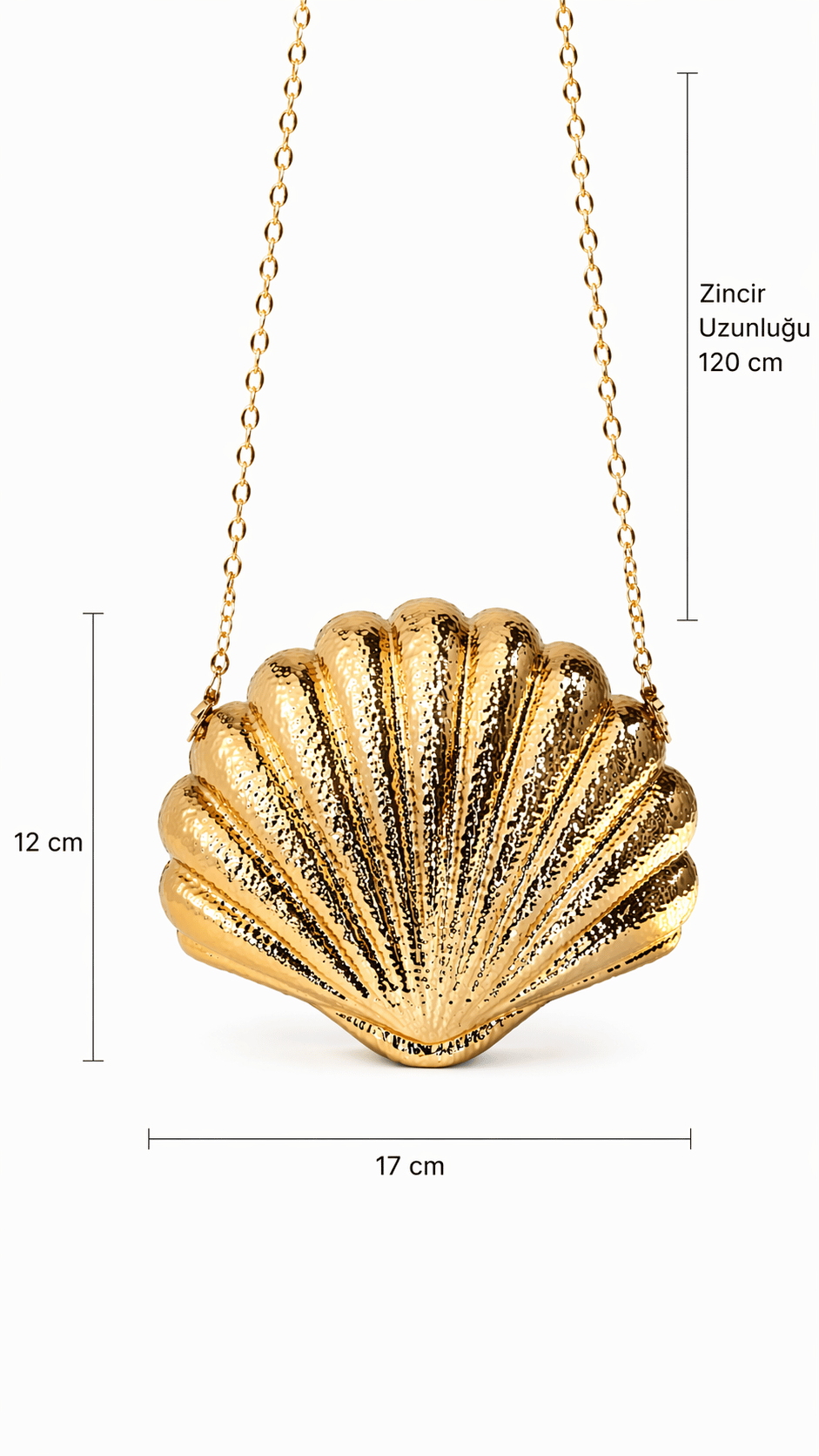 Kabuk Gold Çanta (ÖN SİPARİŞ)