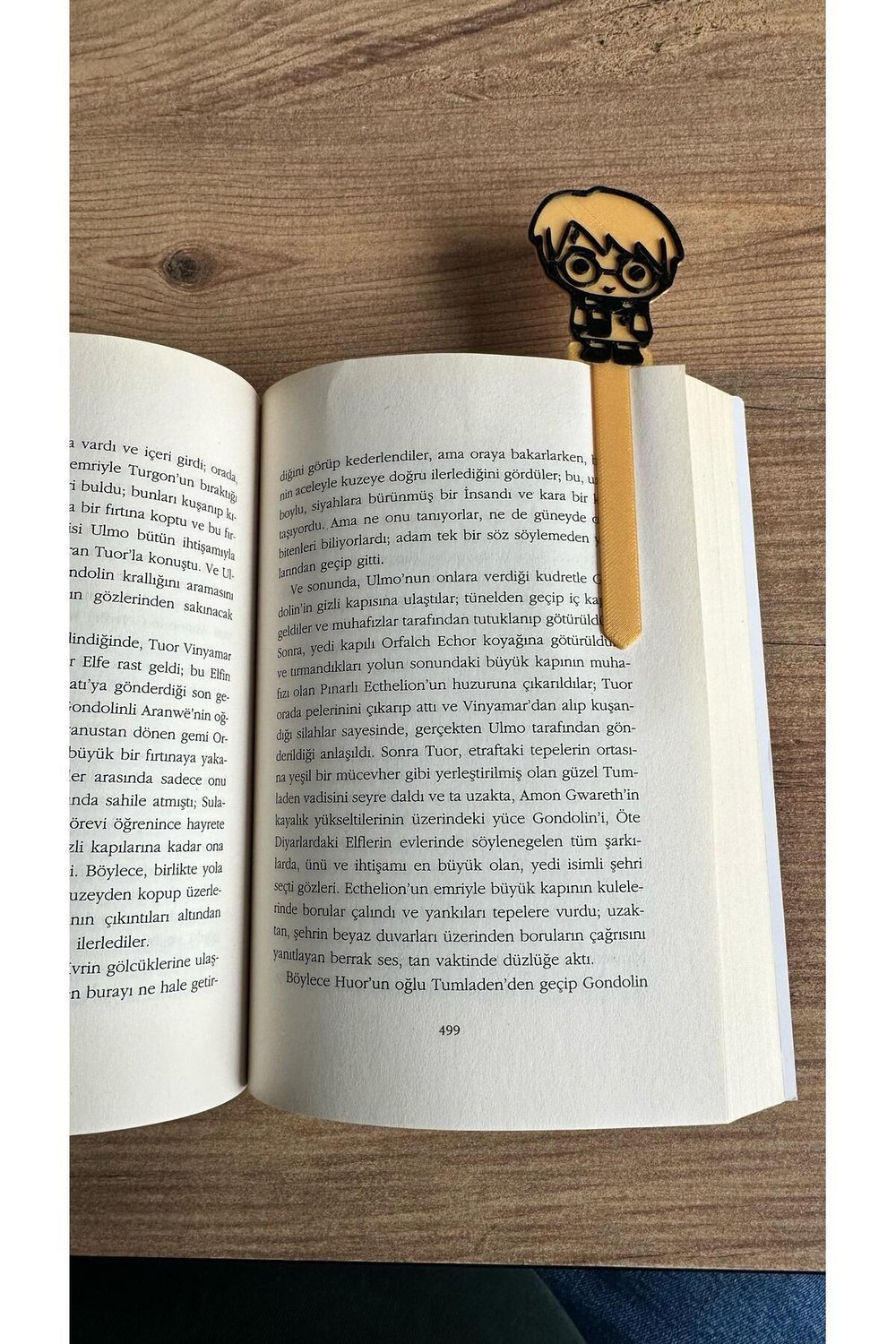 Harry Potter 3lü Kitap Ayracı Seti ( Harry Potter, Hermione, Ron )