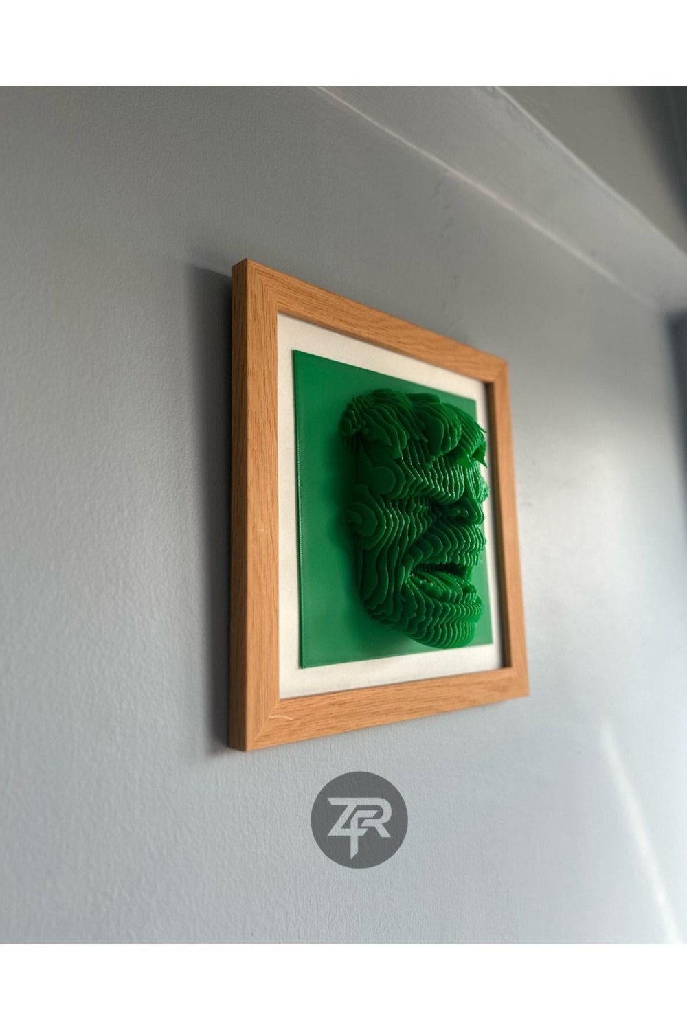 Hulk 3 Boyutlu Çerçeveli Tablo
