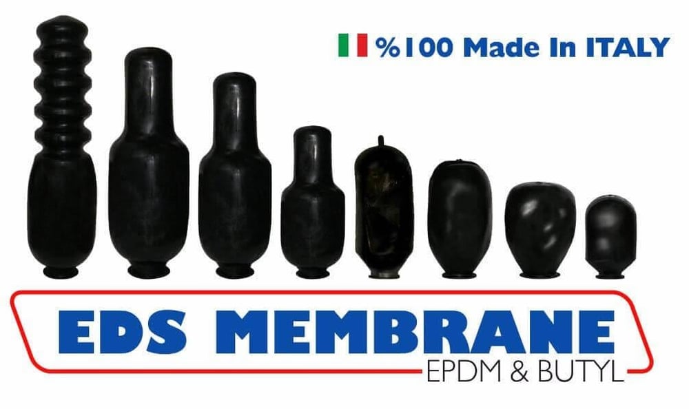 0.16 LT Membran Tek Hacimli EPDM & Butyl Kauçuk Hidrofor Genleşme Tankı Membranı