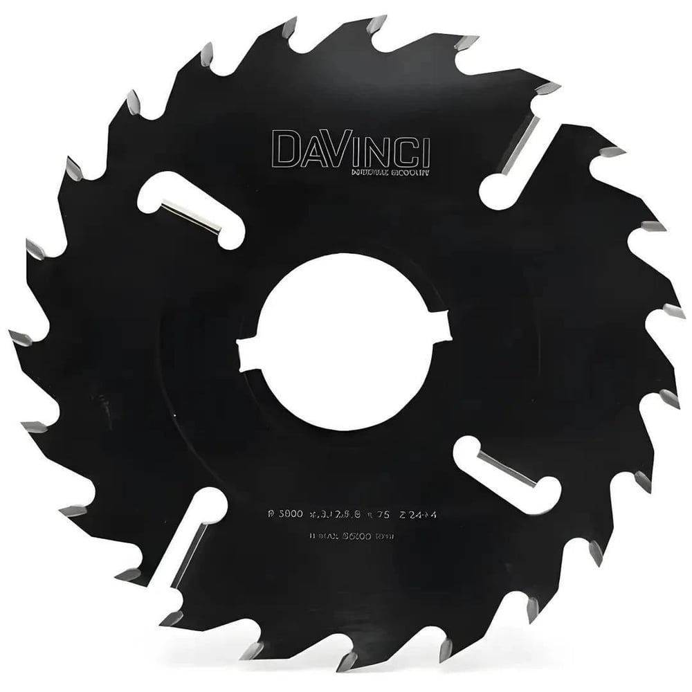 DaVinci 300x3,5x75mm 24+4 diş Çoklu Dilme Testeresi - Isıl İşlemli Boya | Endüstriyel TCT Elmas Daire Testere