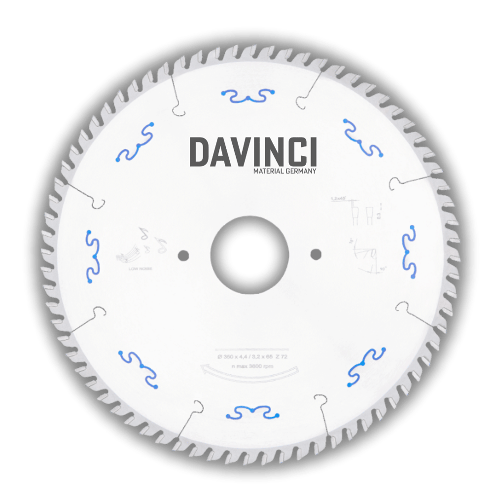 DaVinci 360x4,4x65mm 72 diş Panel Ebatlama Testeresi | SELCO Makine (2/9/110) Uyumlu