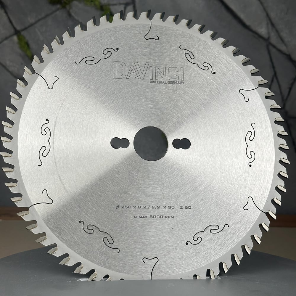 DaVinci 400x3,8x30mm 60 diş Ahşap Testeresi - Kontrplak, Ham Sunta | Endüstriyel TCT Elmas Daire Testere