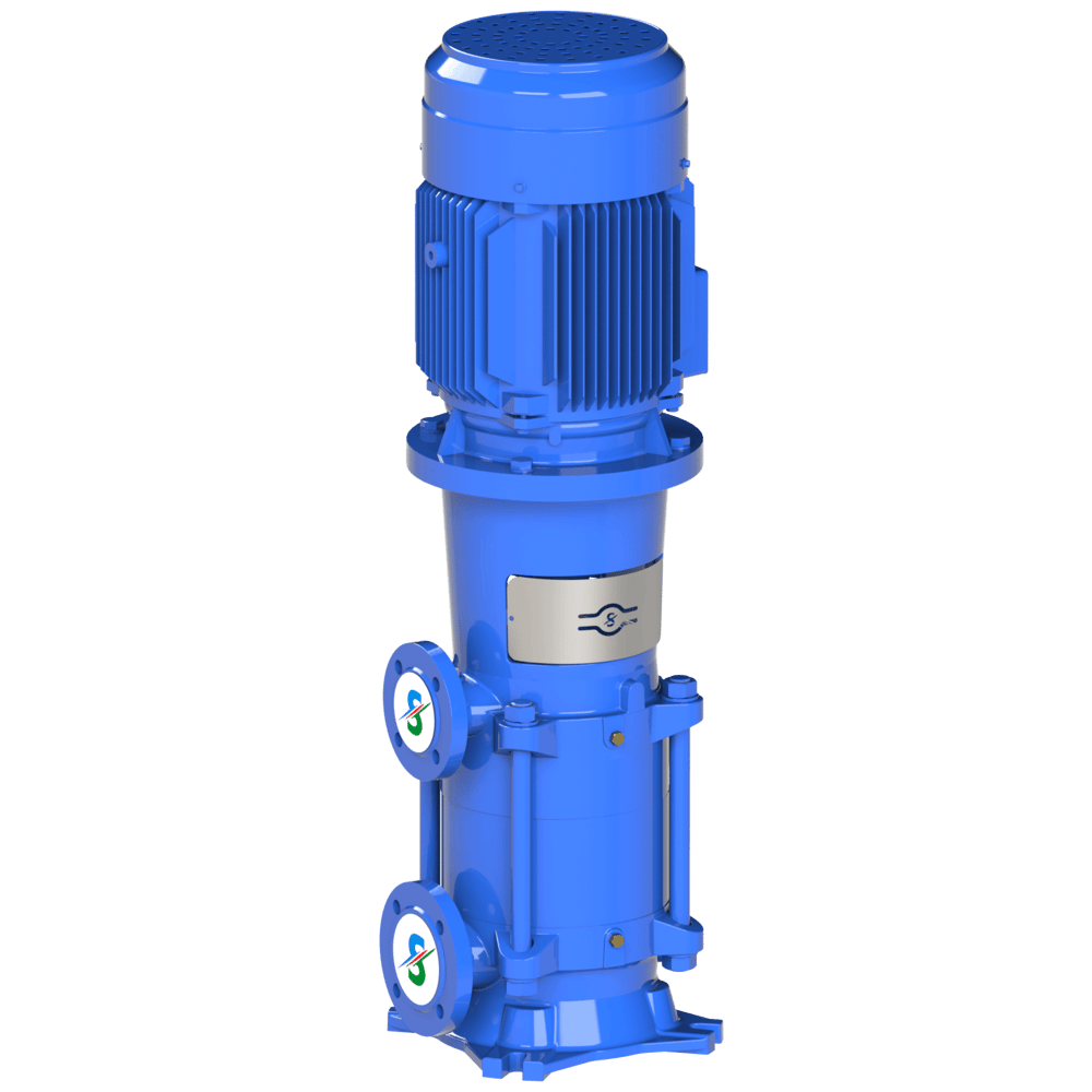 SUMAK SHT50/4-22 Komple Döküm Dik Kademeli Pompa | 22 kW - 380 V