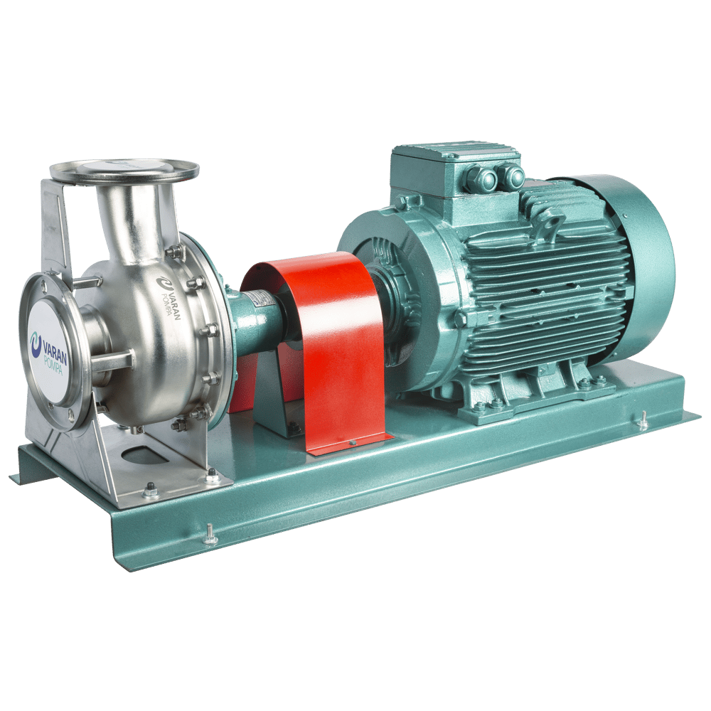 Varan CY 65-50-200/2.2T Paslanmaz / Komple Paslanmaz Uçtan Emişli - Uzun Kaplinli Endüstriyel Santrifüj Pompa (3 HP / 2.2 kW) 17,7 mSS / 36 m3/h