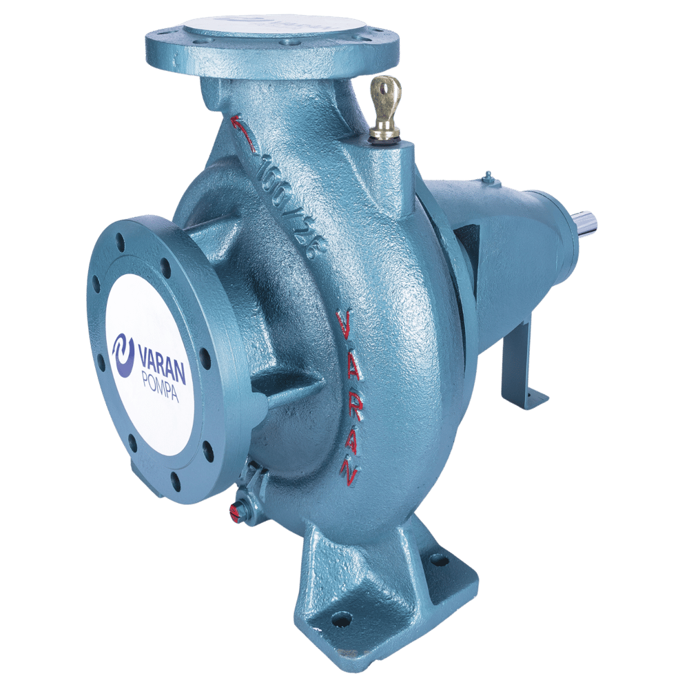 Varan ES 65-20-22002 Uçtan Emişli - Uzun Kaplinli / EN 733 Yüksek Verimli Endüstriyel Santrifüj Pompa (30 HP / 22 kW) 48 mSS / 155 m3/h
