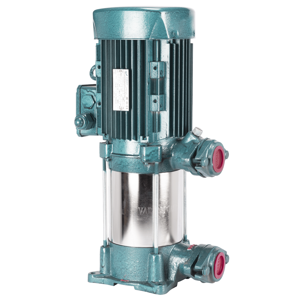 Varan VM 2-9x9  / Dikey Çok Kademeli (Noril Çarklı) Santrifüj Pompa (2 HP / 1.5 kW) 108 mSS / 7 m3/h