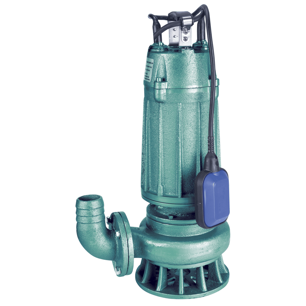 Varan WQD 7-15-1.1F Vortex Çarklı / Monofaze Foseptik Pompası, Drenaj Dalgıç Pompa (1.5 HP / 1.1 kW) 17 mSS / 24 m3/h
