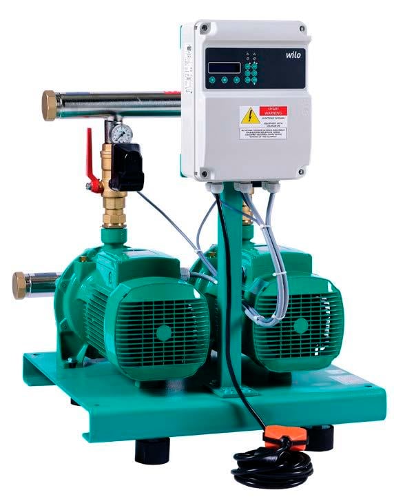 WİLO COE3-WP104 Çift Kademeli 3 Pompalı Paket Hidrofor 3x 4 kW