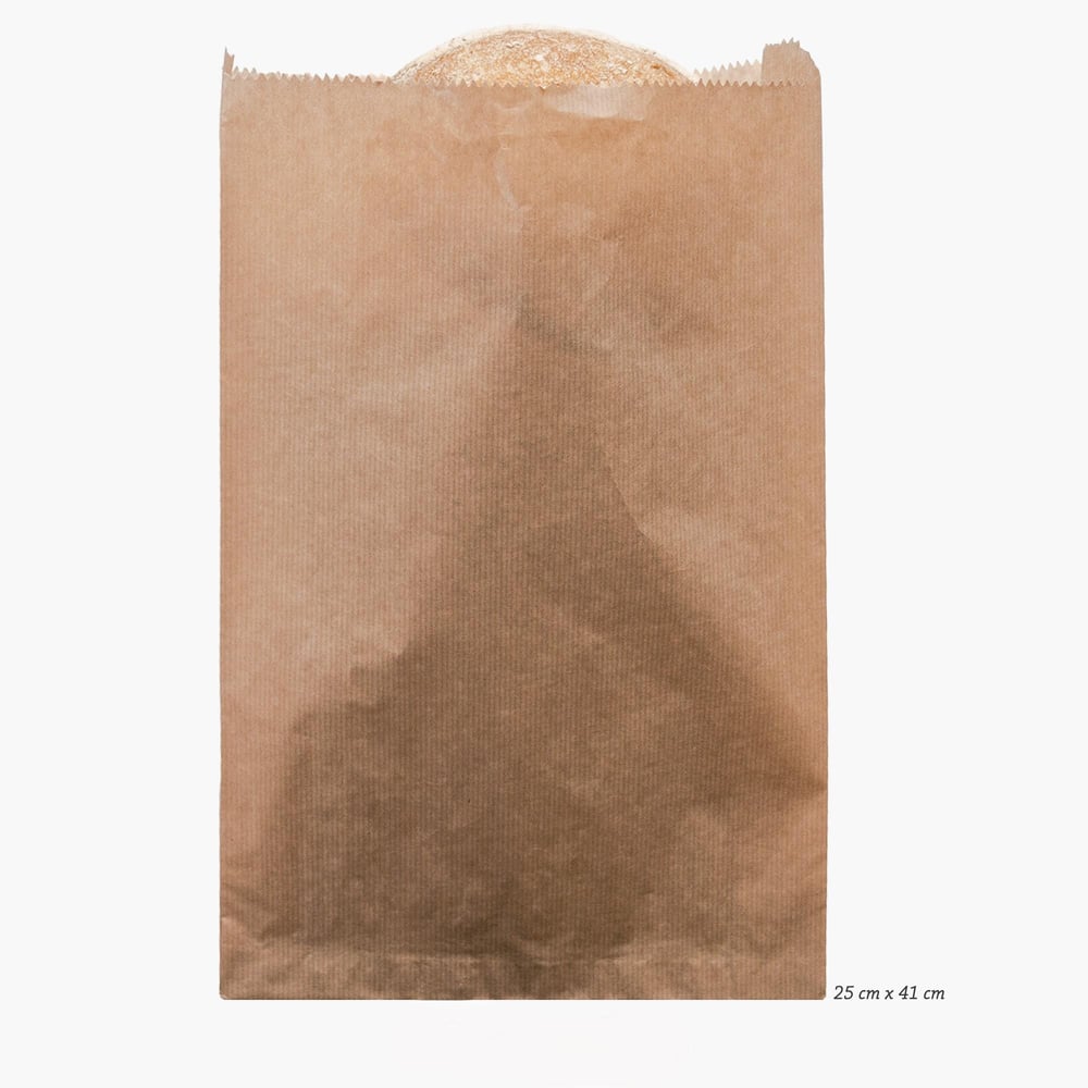 Çizgili Şamua Kraft Kese Kağıdı 25x41 1 Kg