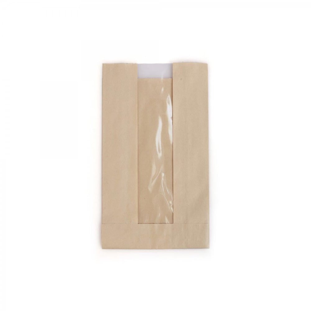 Pencereli Kraft Kese Kağıdı 12x20 1 Kg