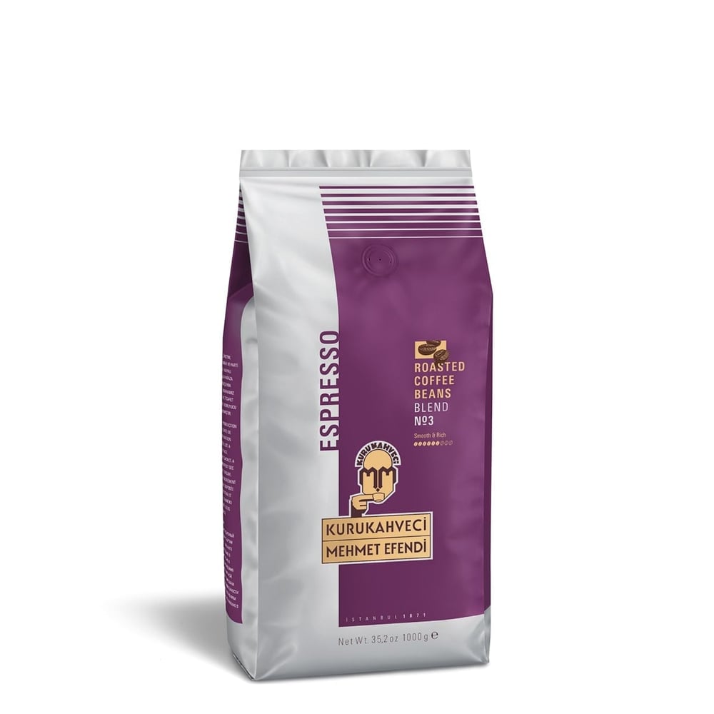 Espresso Blend No:3 Çekirdek Kahve 1000g