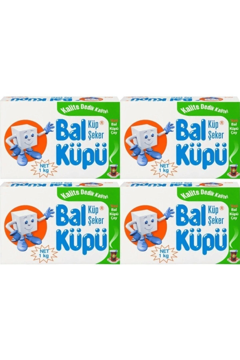 Bal Küpü Küp Şeker 1 Kg x4 Adet
