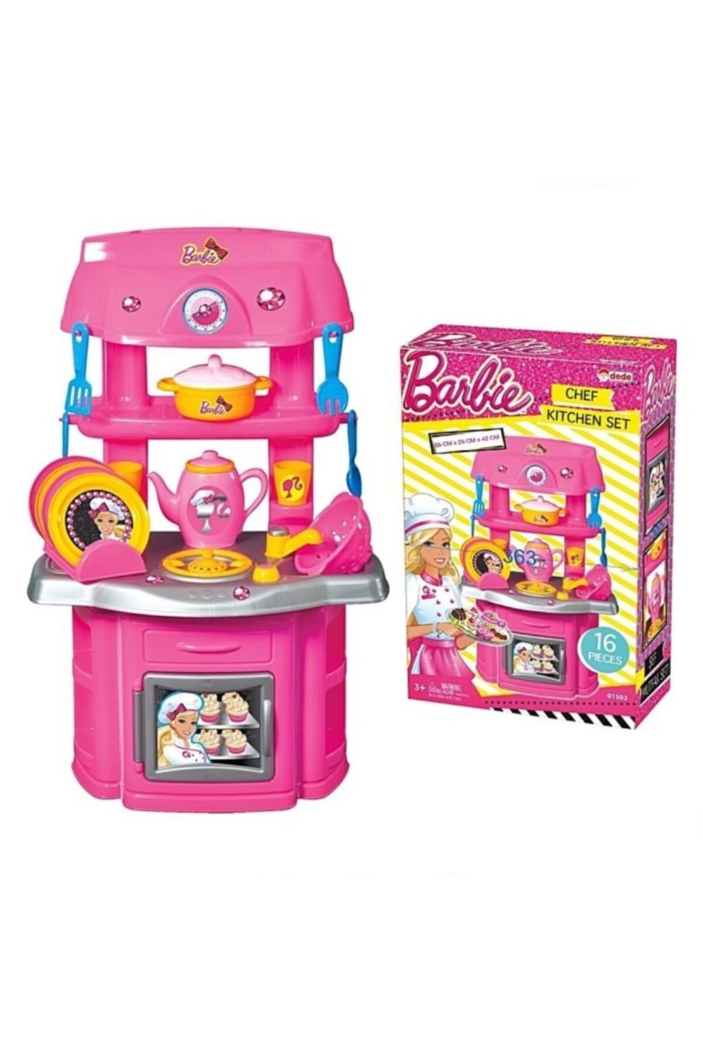 Barbie Şef Büyük Mutfak Set