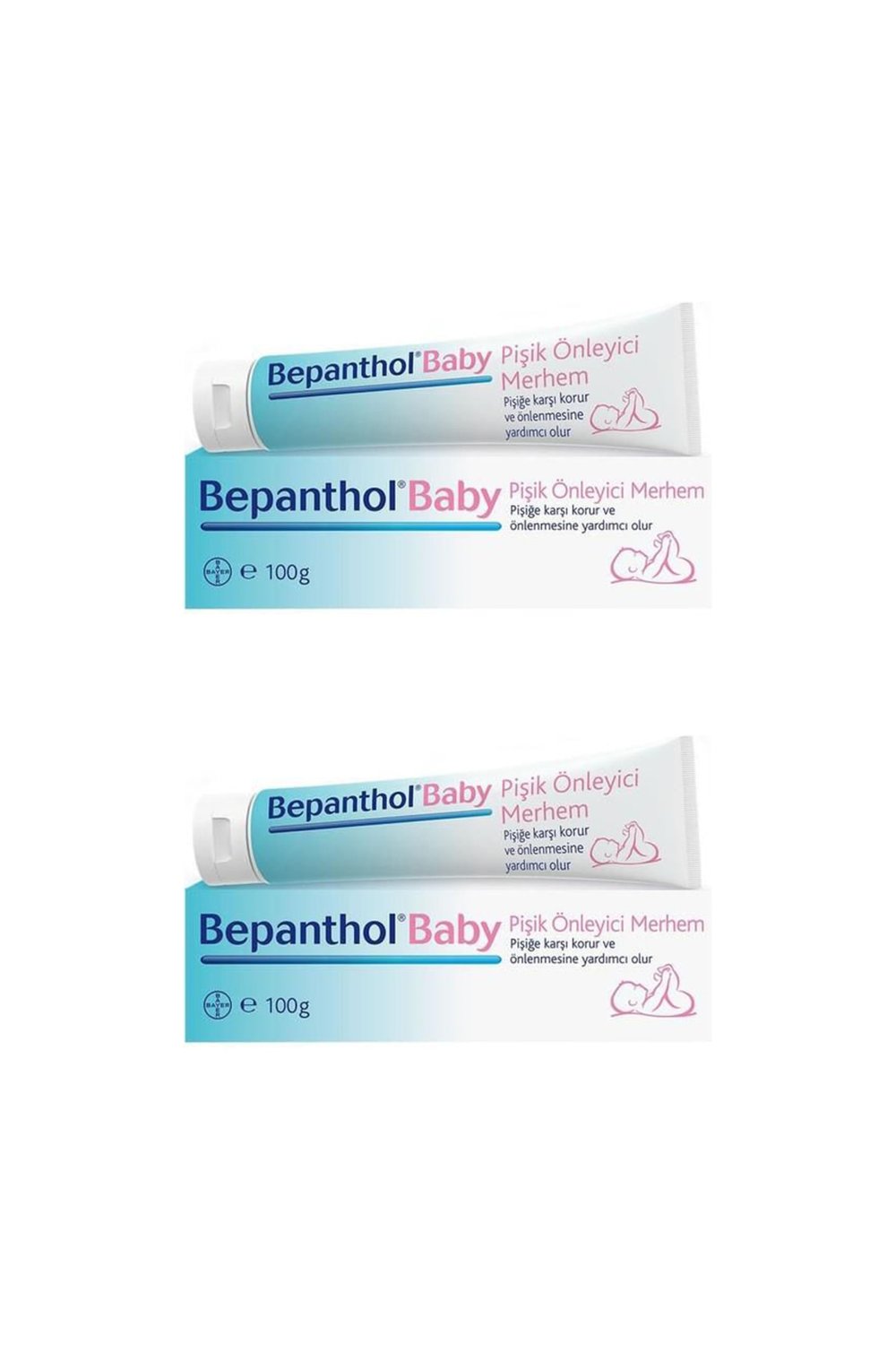 Bepanthol Baby Pişik Önleyici Merhem 100 Gr x2 Adet