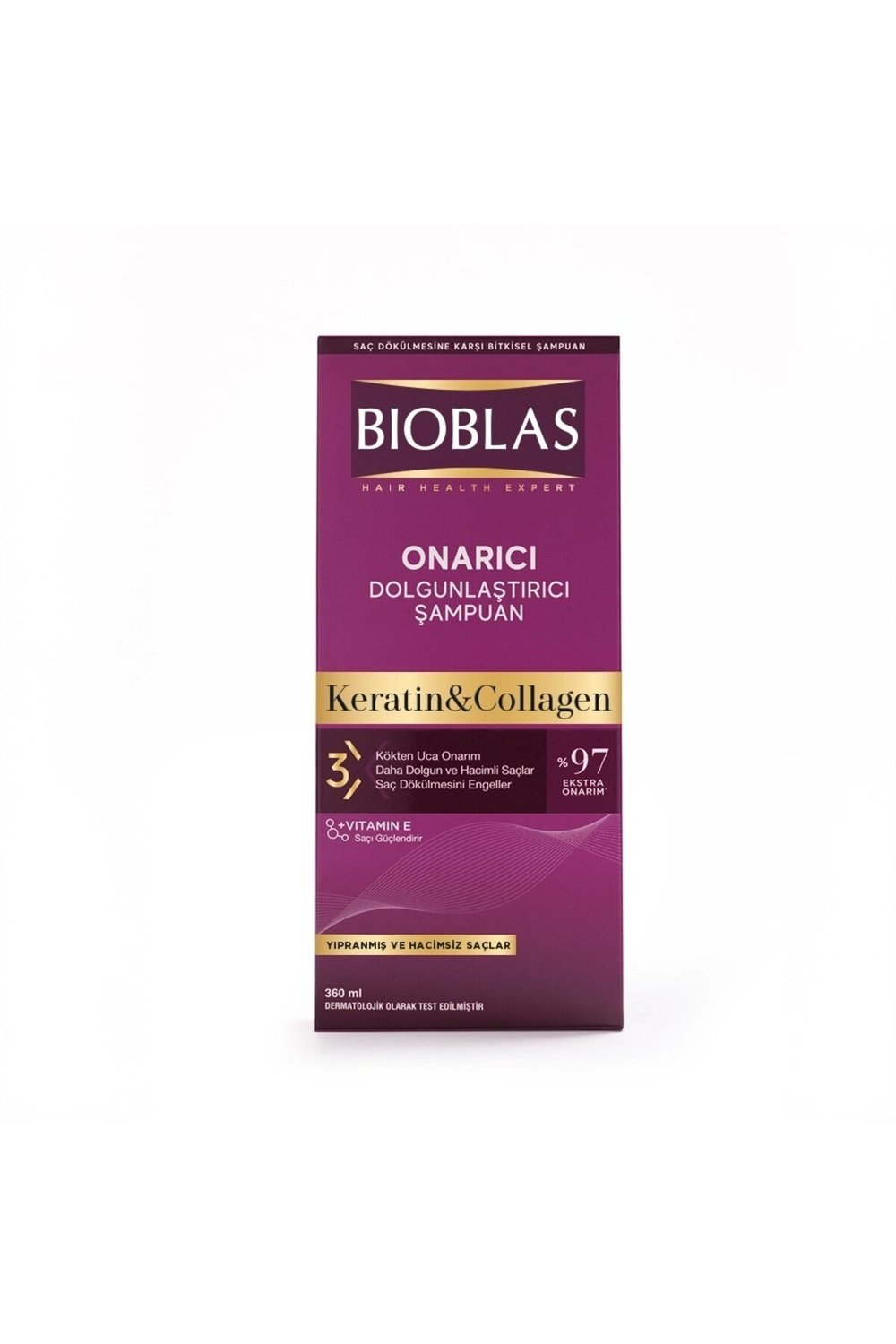 Bioblas Collagen + Keratin Şampuan Hacim 360 ml