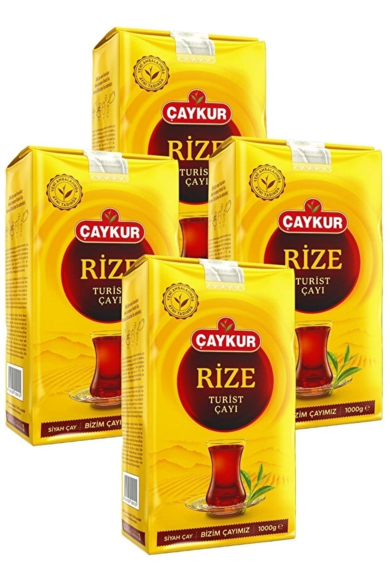 Çaykur Rize Turist Dökme Çay 1000 gr x4 Adet