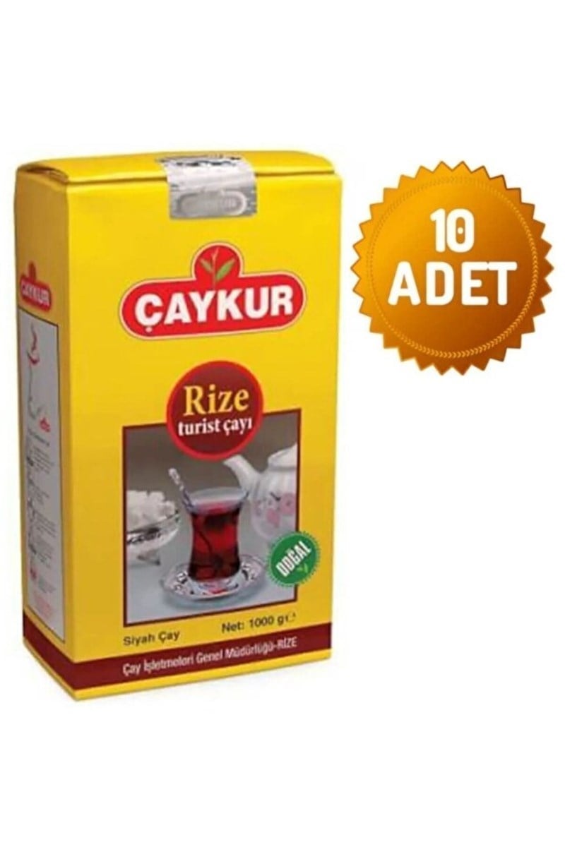 Çaykur Turist Çay Rize 1000 Gr X 10 Adet