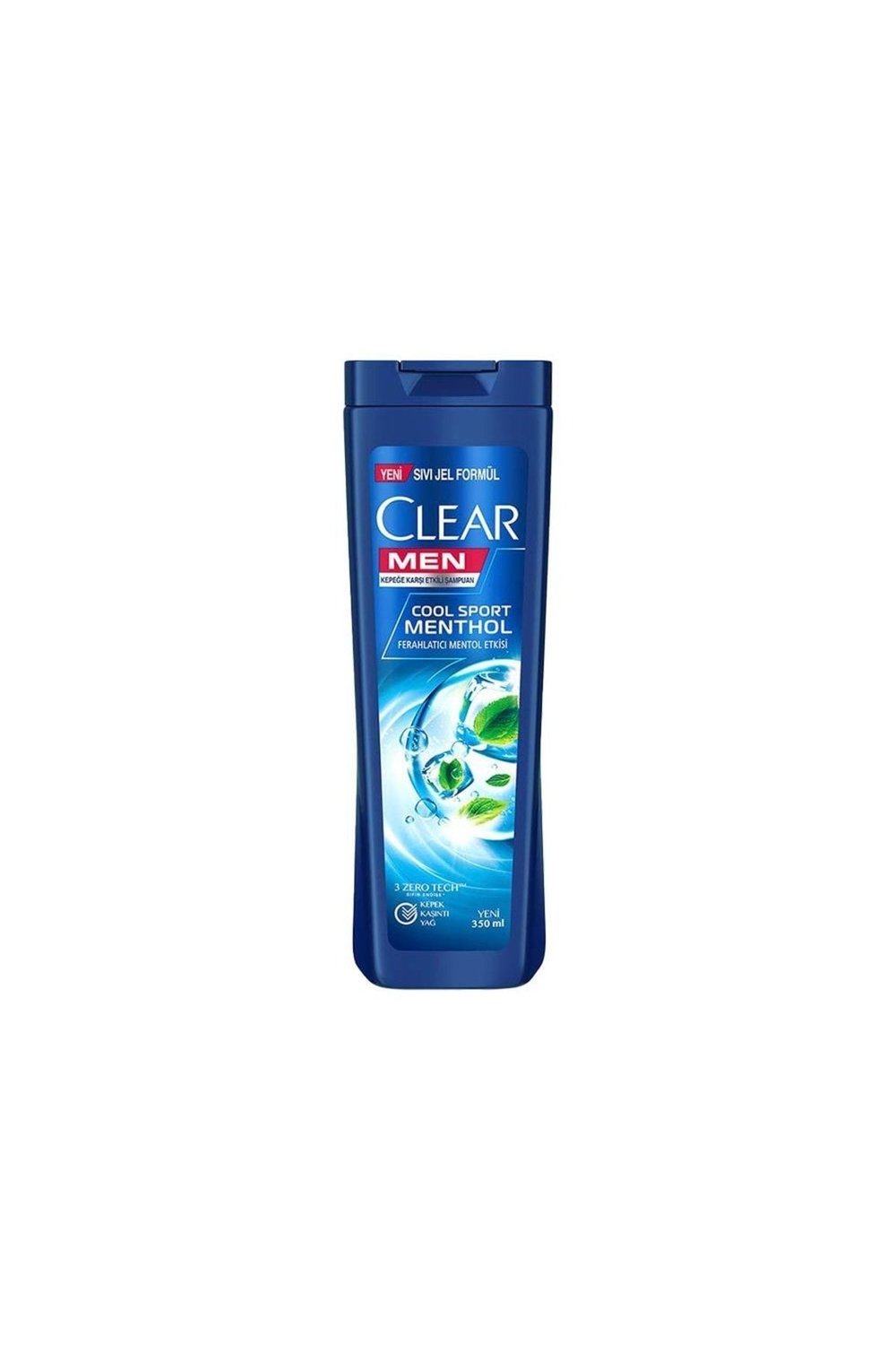 Clear Men Şampuan 3in1 Şampuan & Duş Jeli Ferahlatıcı Mentol