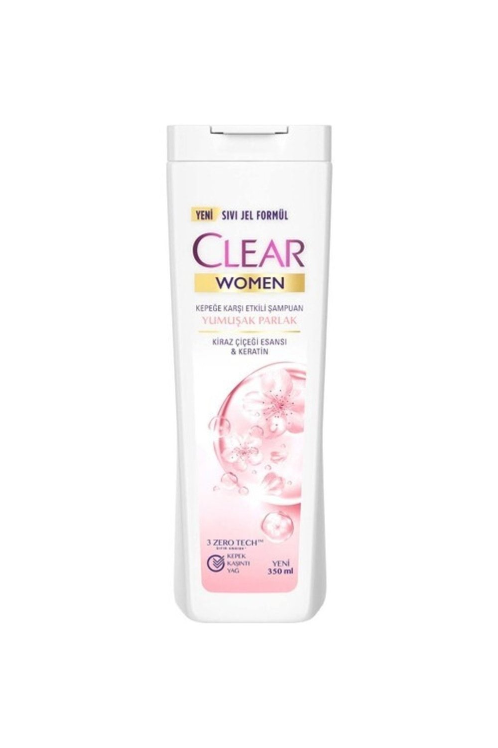 Clear Women Şampuan Yumuşak Parlak 350 Ml