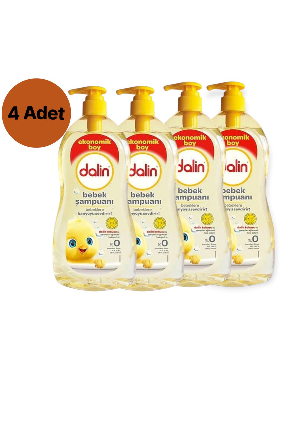 Dalin Şampuan 900ml x4 Adet