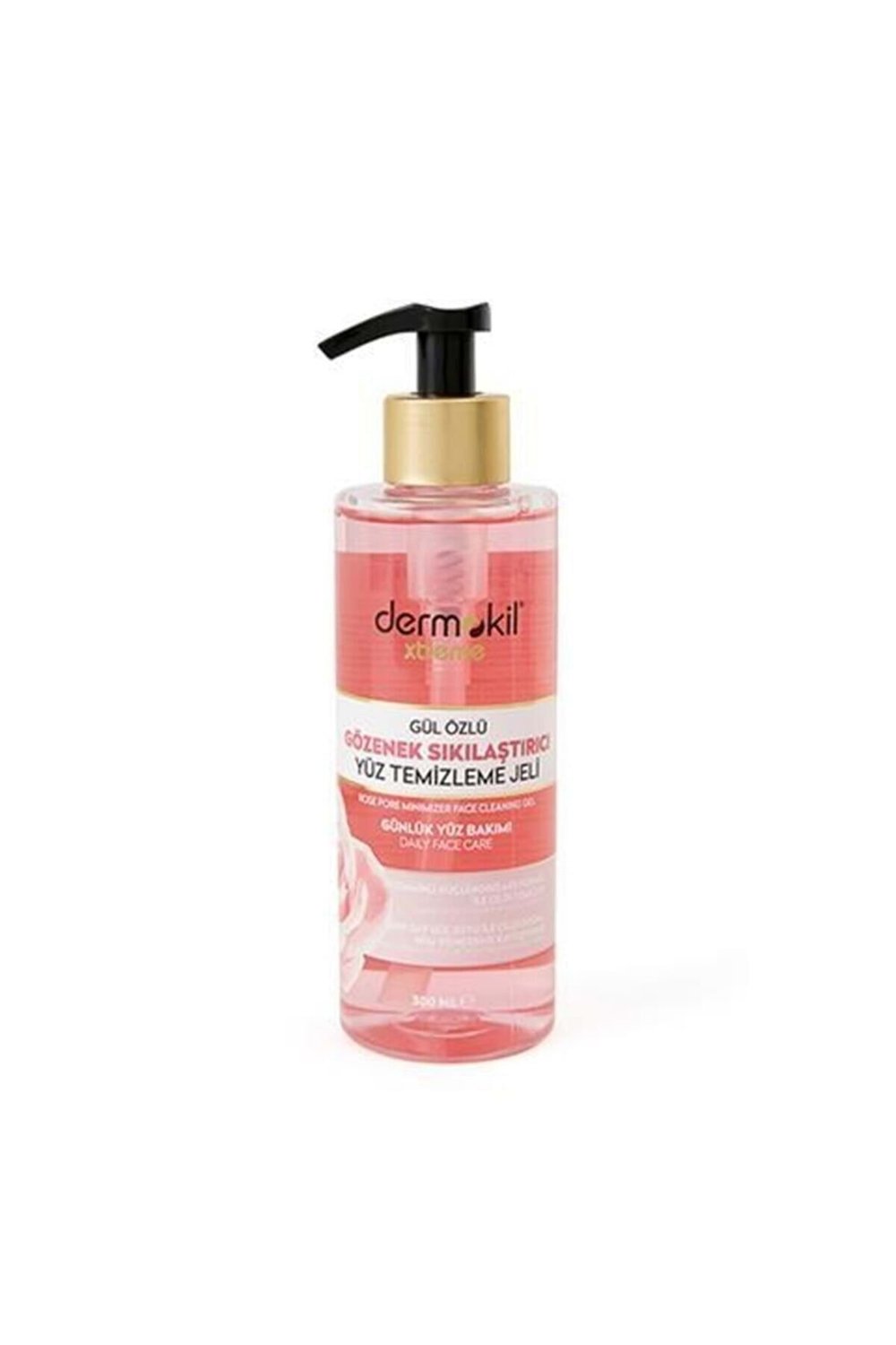 Dermokil Gül Özlü Gözenek Sıkılaştırıcı Yüz Temizleme Jeli 300 ml
