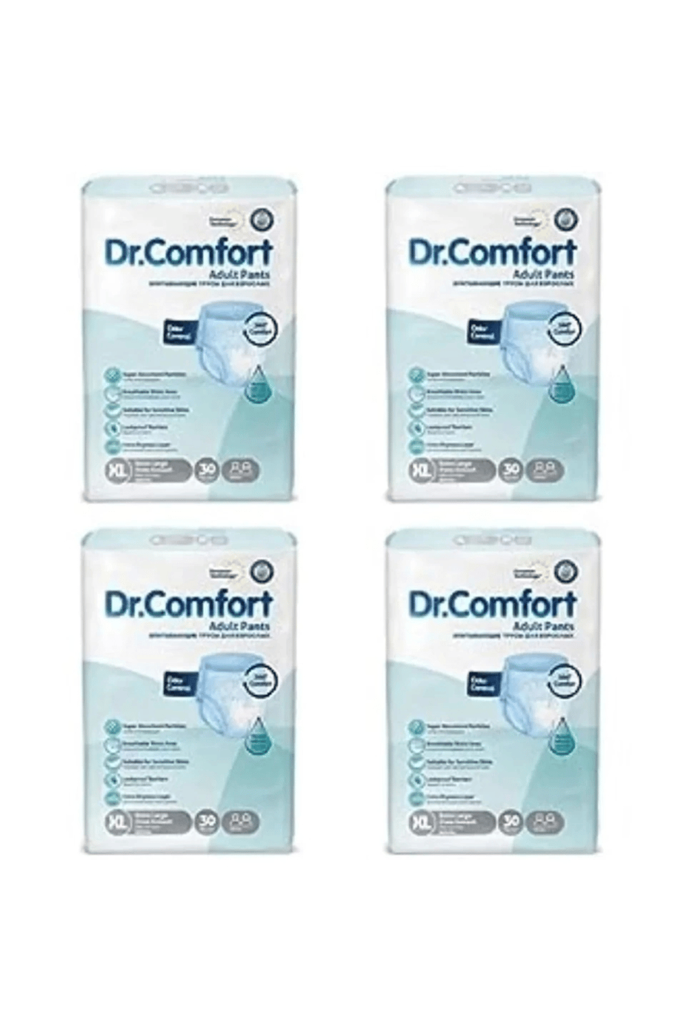Dr.Comfort Hasta Bezi Emici Külot XL beden 30'lu x4 Adet