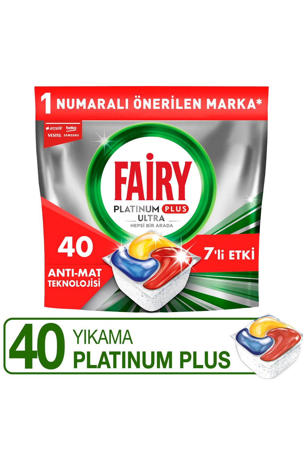 FAIRY PLT.PLUS BUL. MAK.KAPSUL 40LI