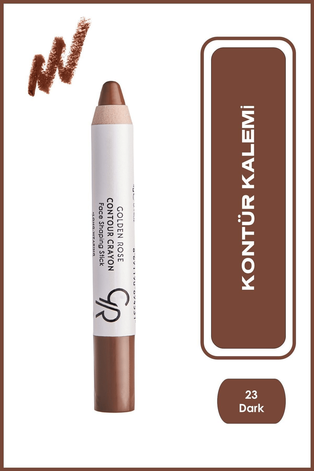 Golden Rose Stick Kontür Kalemi - Contour Crayon Face Shaper Stick No: 23 4 g