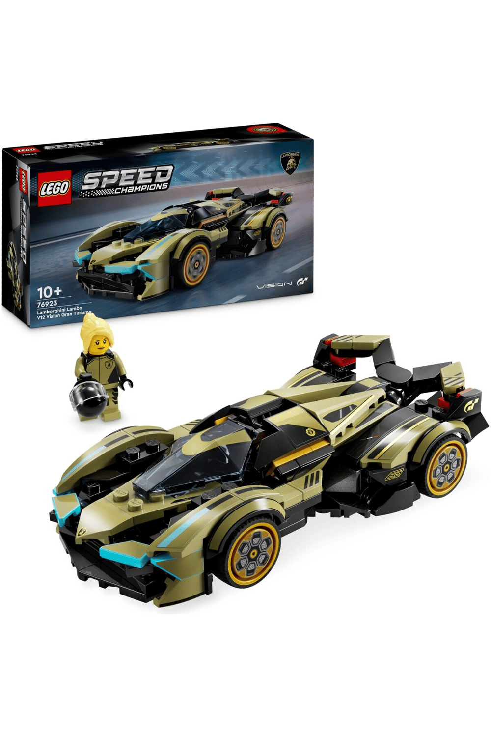 LEGO Speed Champions Lamborghini GT Süper Araba 76923  10 Yaş  Üzeri Yaratıcı Yapım Seti (230 Parça)