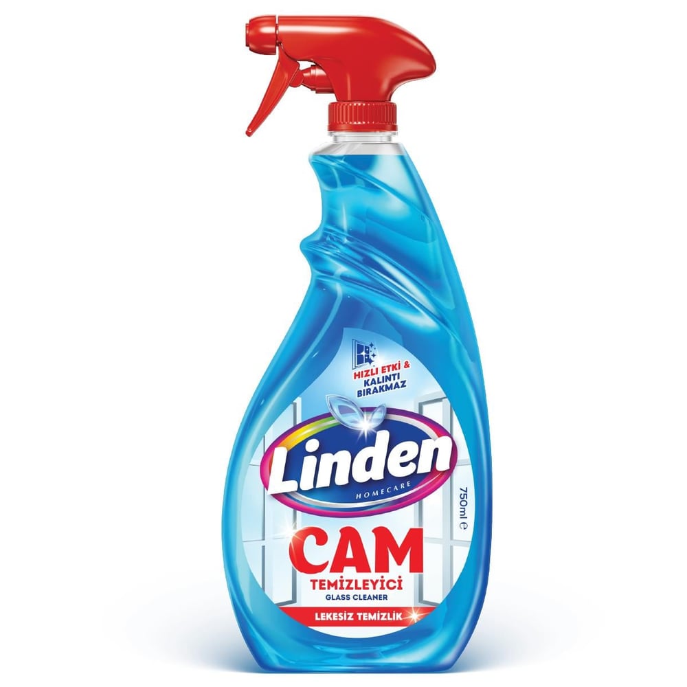 Linden Cam Yüzey Temizleyici Sprey 750 ml