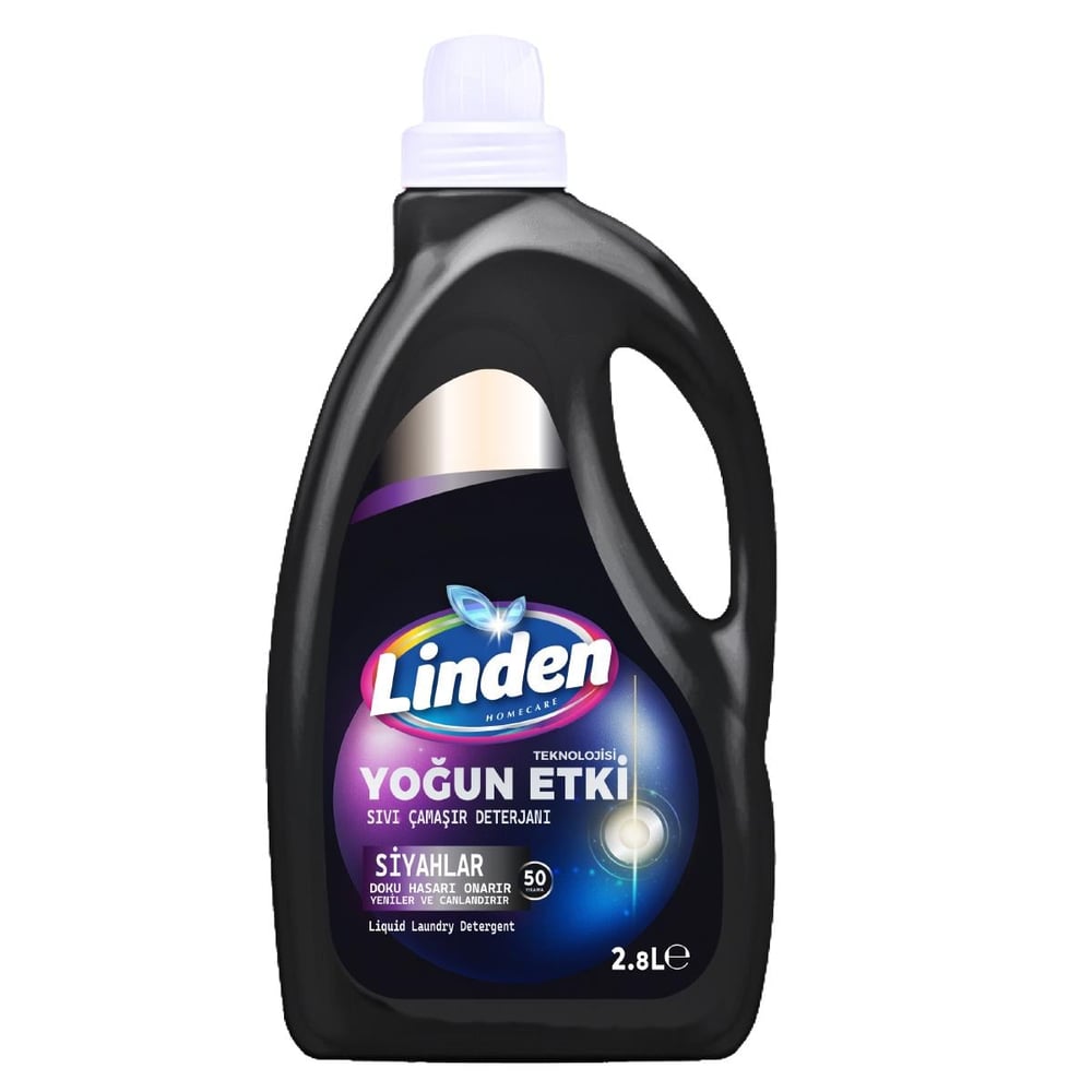 Linden Sıvı Çamaşır Deterjanı Siyahlar 2800 ml