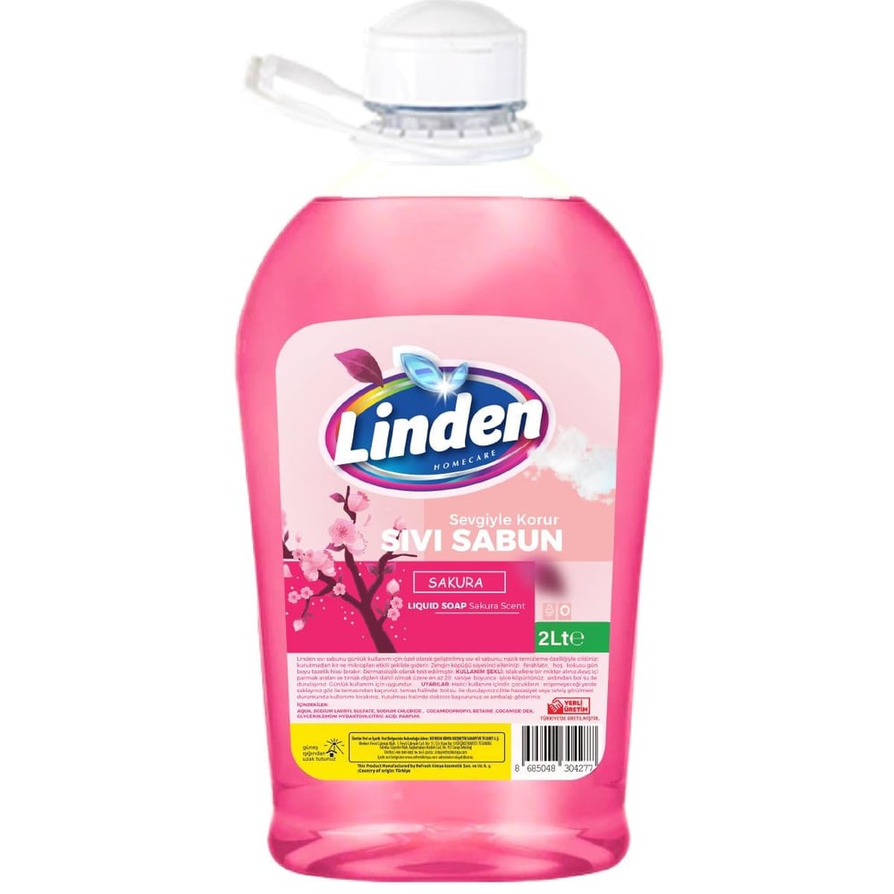 Linden Sıvı Sabun Sakura 2000 ml
