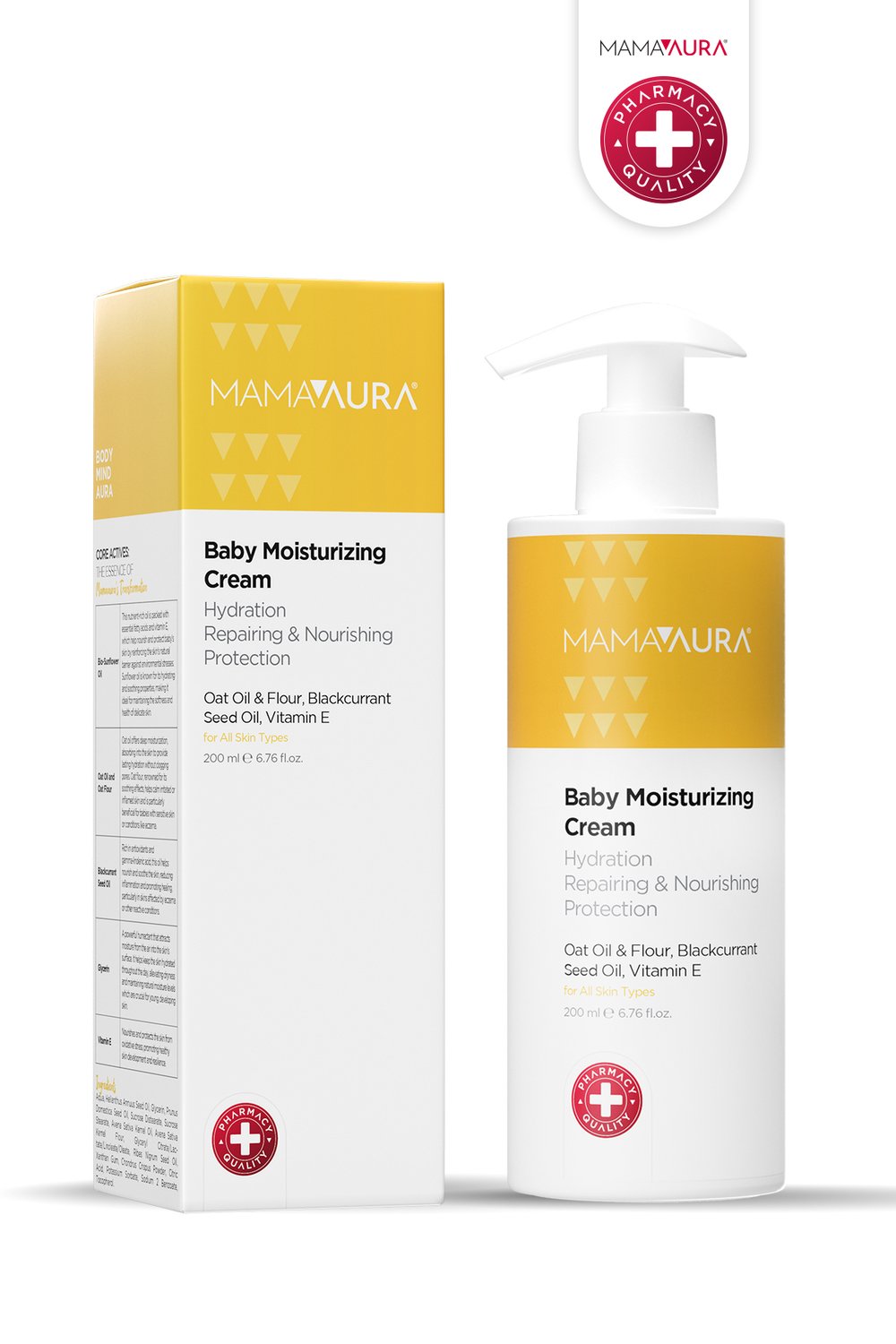 Mamaaura  Moisturizing  Bebek Kremi 200 ml - 4260756570165