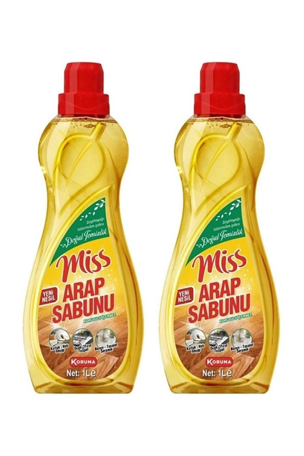 Miss Sıvı Arap Sabunu 1 Litre x2