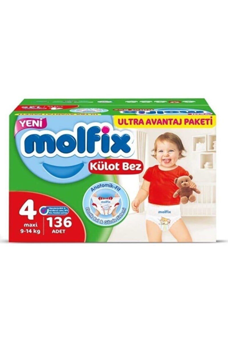 MOLFIX 4 KULOT BEZ EKO MAXI 30'LU X5