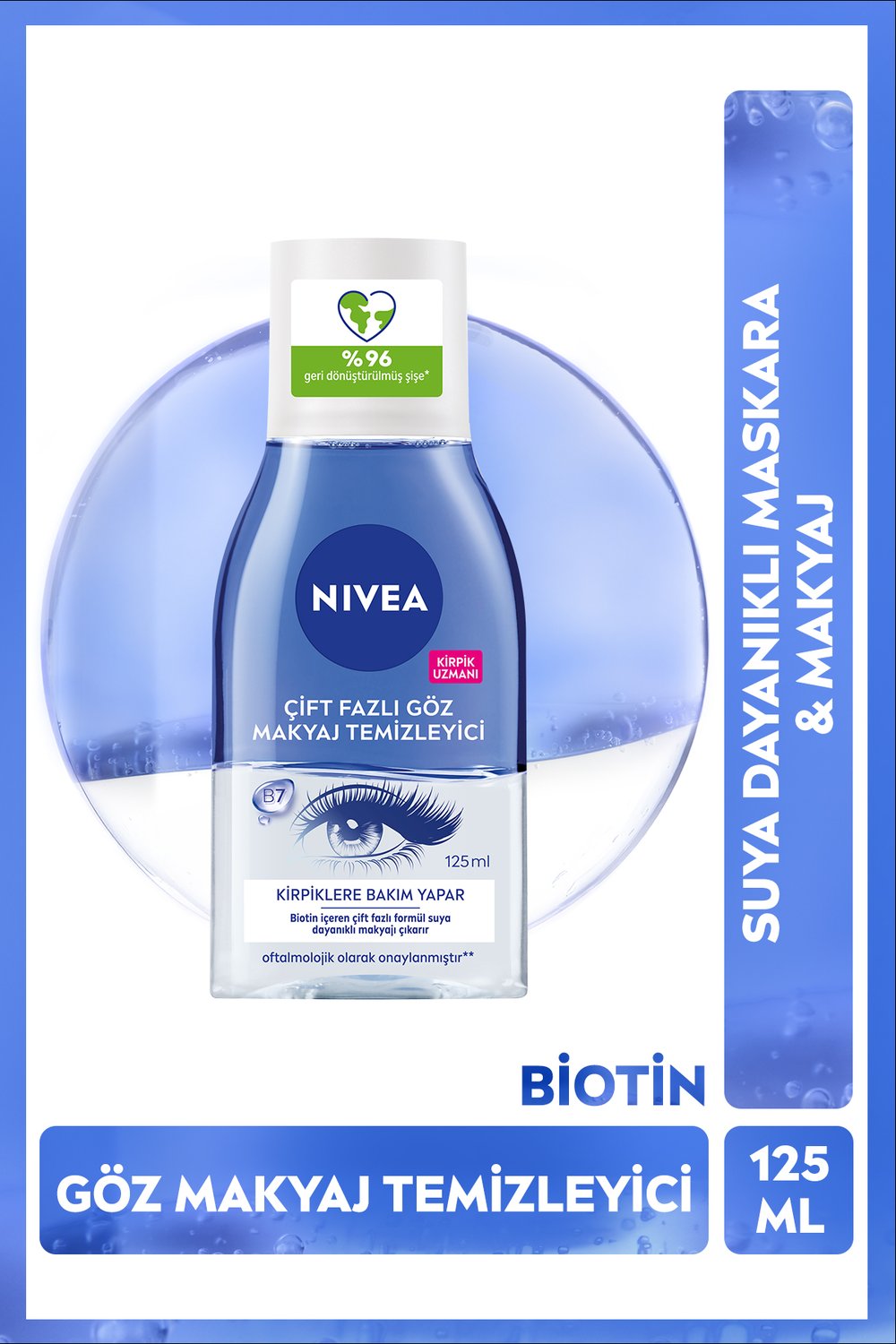 Nivea Göz Makyaj Temizleyici 125ml