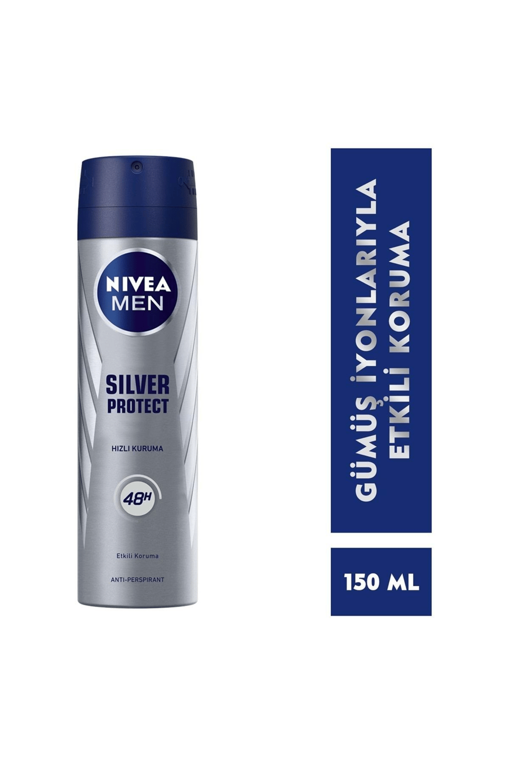 Nıvea Men Silver Protect Erkek Deodorant Sprey 150 ml