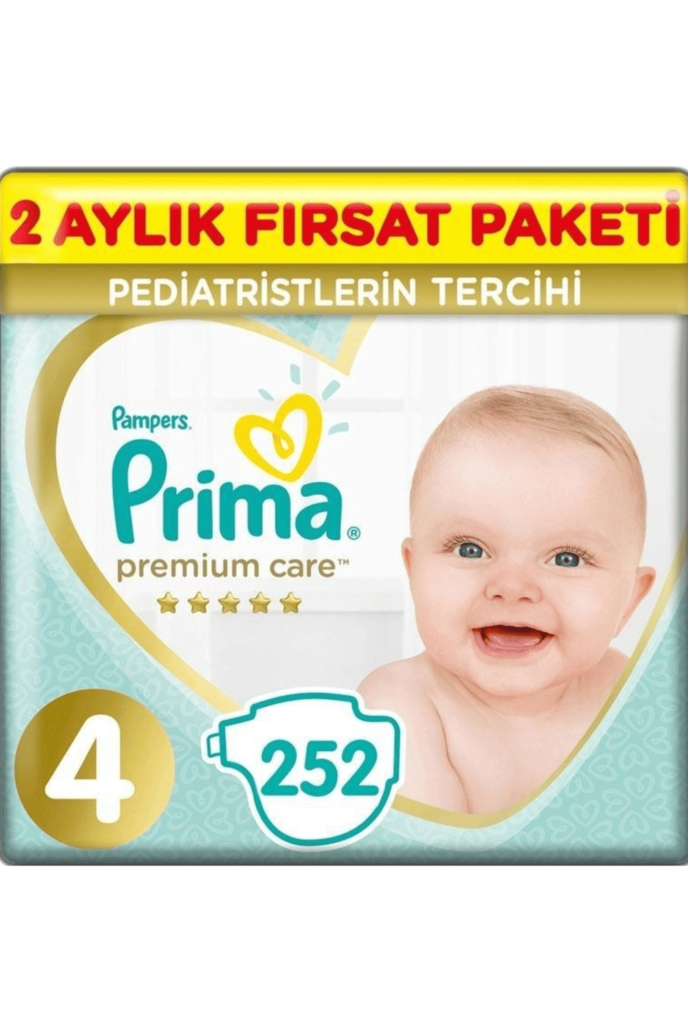Prima Premium Care Bebek Bezi 4 Beden (9-14 kg) 84'lü x3 Adet