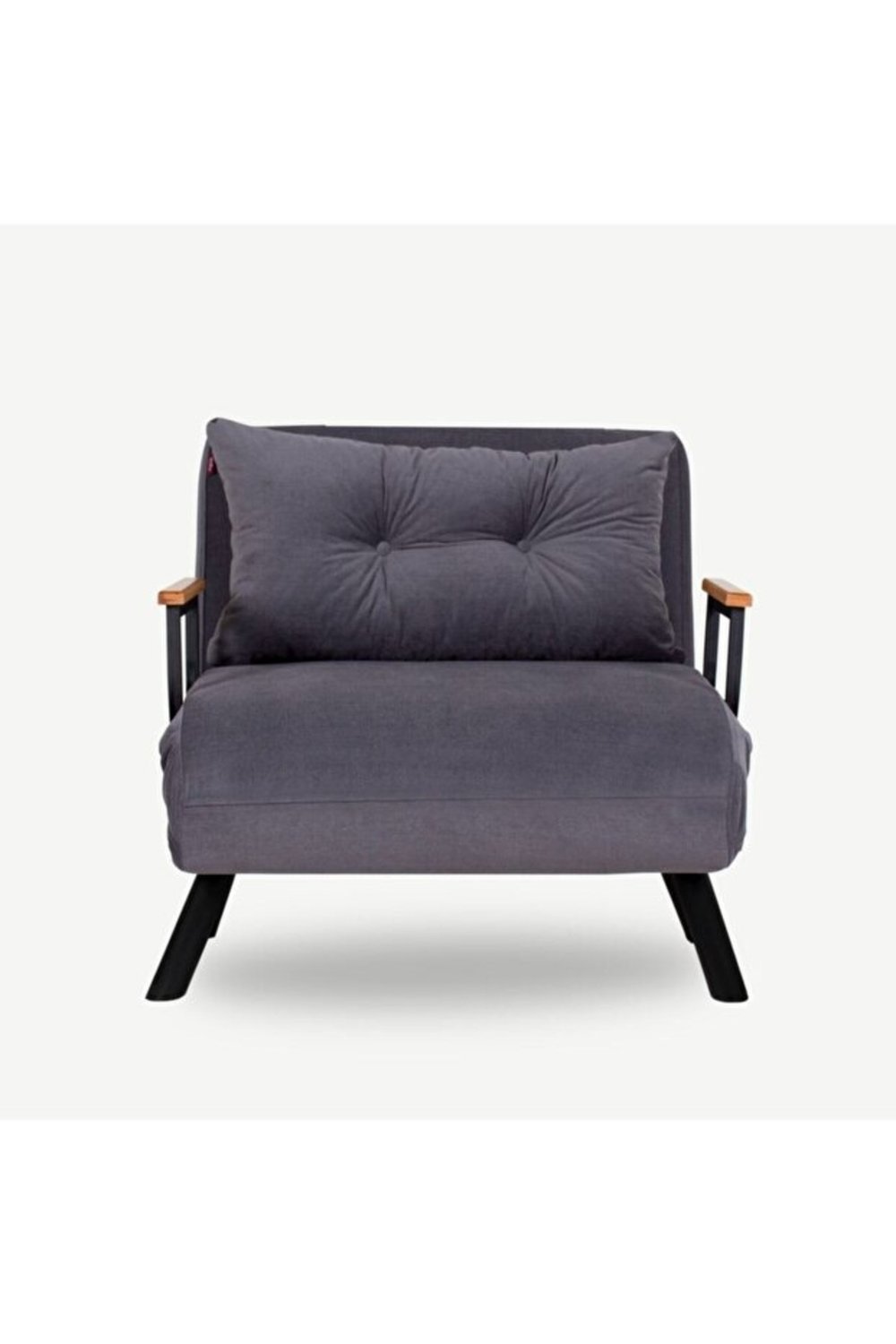 Sando Tekli Katlanır Yataklı Koltuk Gri