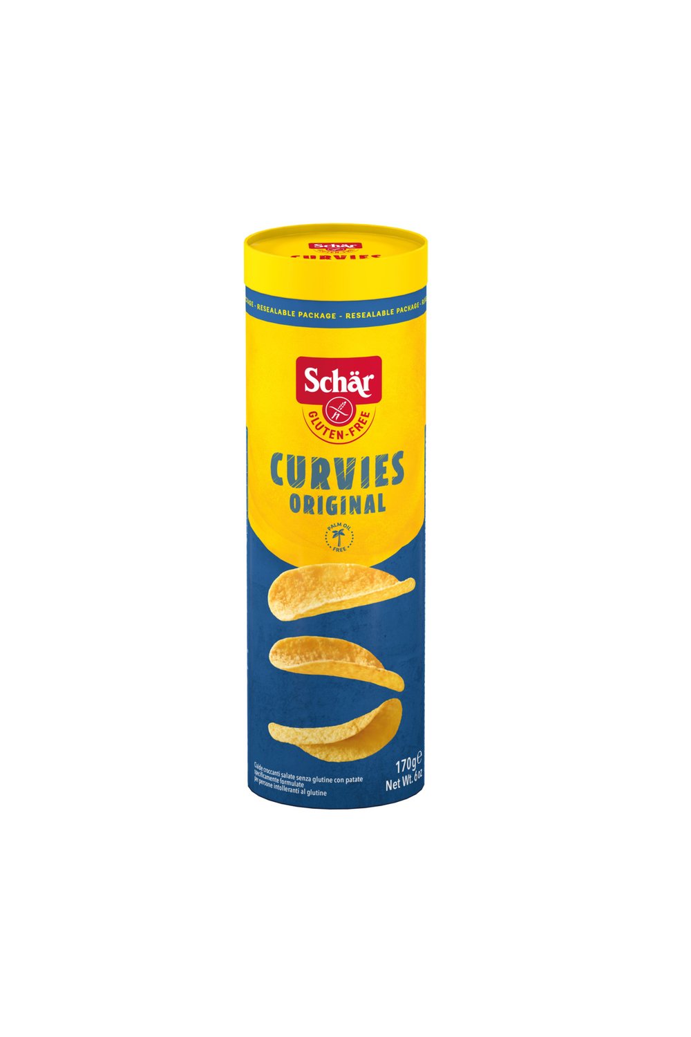 Schar Curvies Original Glutensiz Patates Cipsi 170 gr