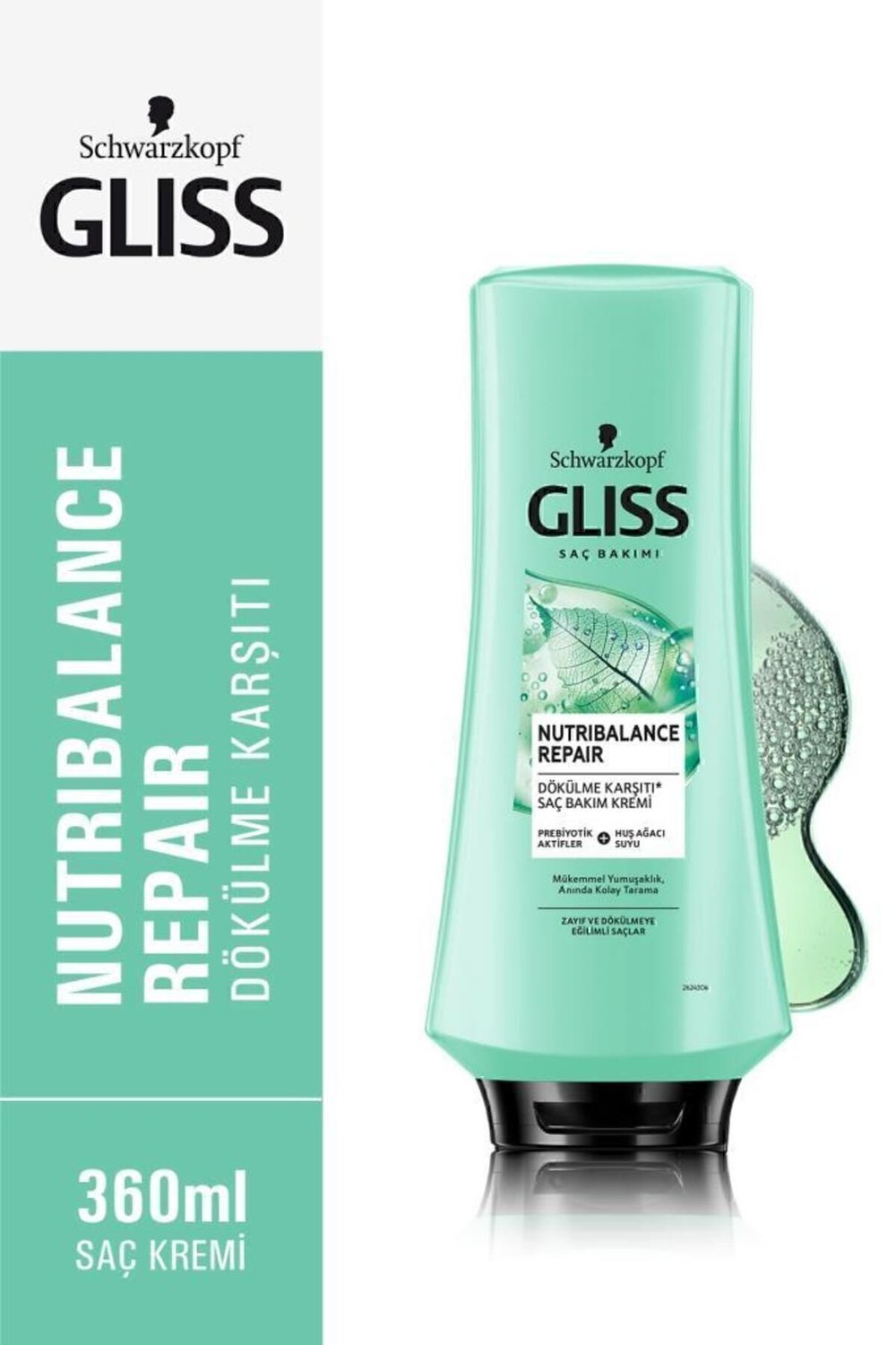 Schwarzkopf Gliss Nutribalance Saç Bakım Kremi 360 ml