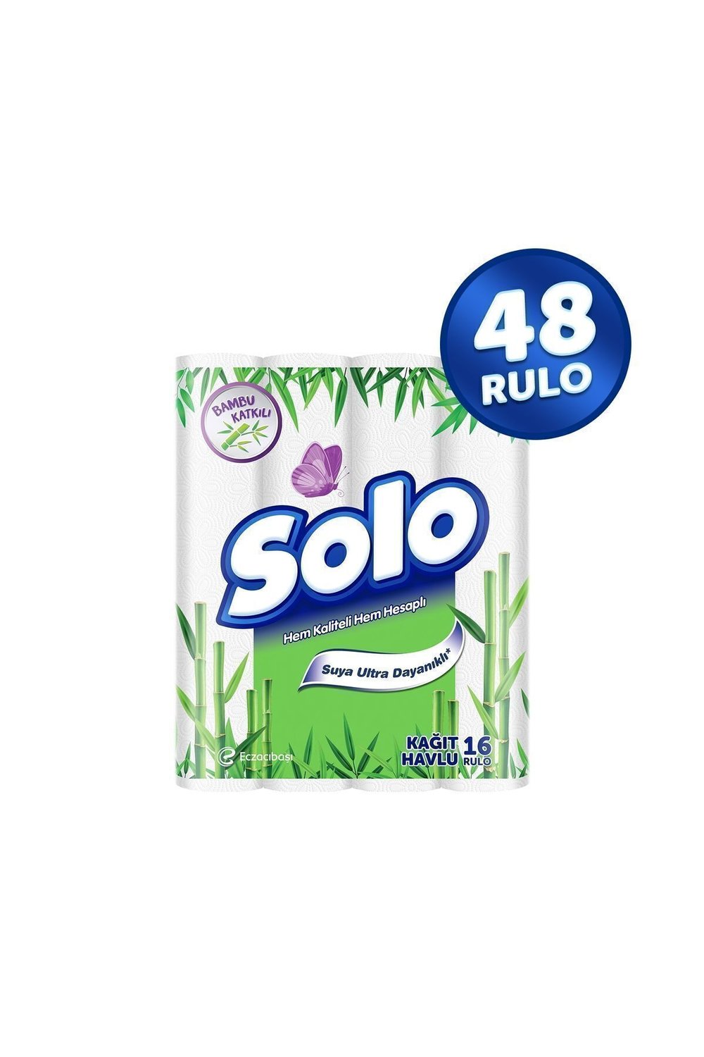 Solo Bambu Kağıt Havlu 16'lı x3 Adet